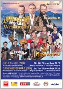 Tiroler Bergweihnacht Flyer 2025